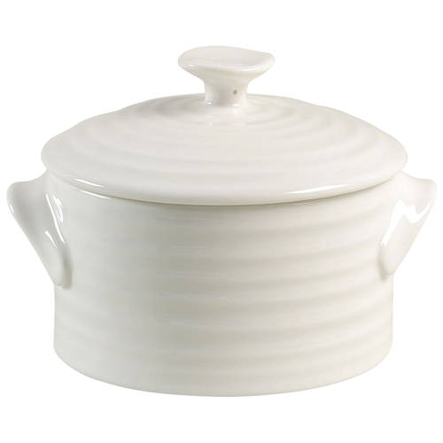 Sophie Conran White Condiment Pot & Lid