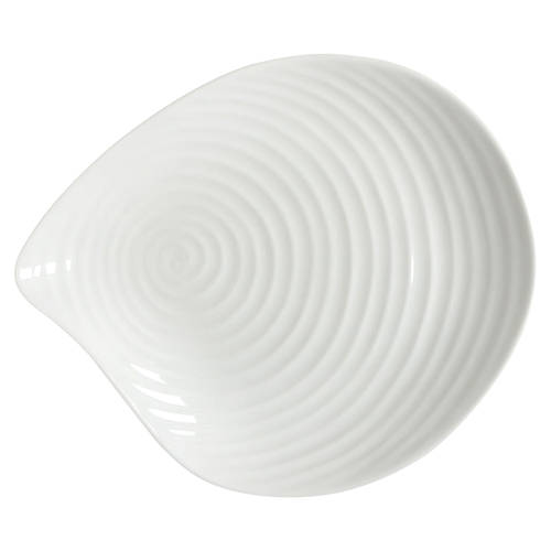 Sophie Conran White Shell Shaped Salad Plate