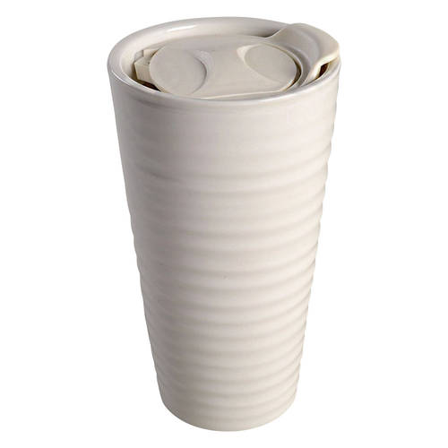 Sophie Conran White Travel Mug & Plastic Lid