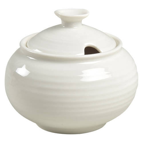Sophie Conran White Sugar Bowl & Lid