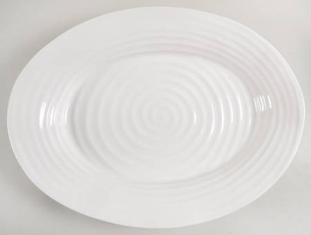 Sophie Conran White 17" Oval Serving Platter