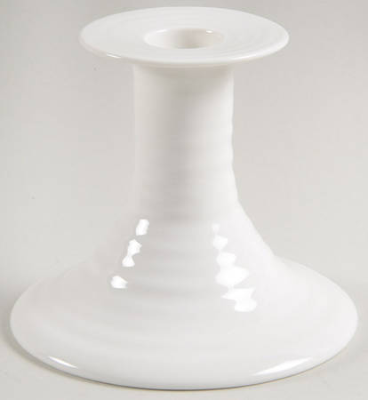 Sophie Conran White Small Candlestick