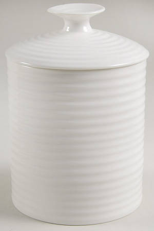 Sophie Conran White Medium Canister & Lid