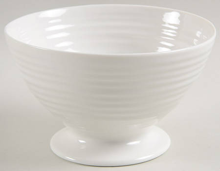 Sophie Conran White Large Footed Fruit Bowl