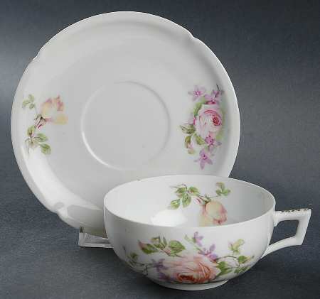 PFE23 Flat Cup & Saucer Set by Pfeiffer & Lowenstein