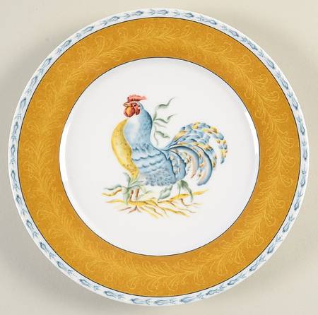 Basse Cour Salad/Dessert Plate