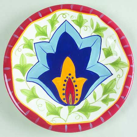 Floral (Floral Center) Salad Plate by Pier 1