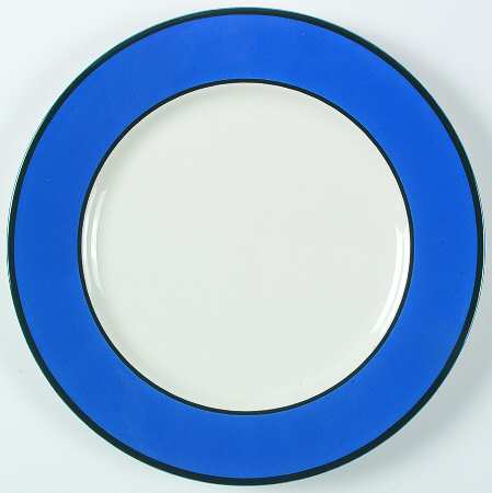 Spa Medium Blue (Rim, Green Trim) by Pagnossin