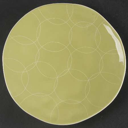 Cerchi Green Salad Plate
