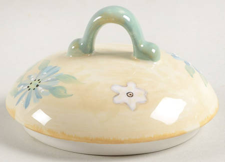 Vintage Floral Lid for Sugar Bowl