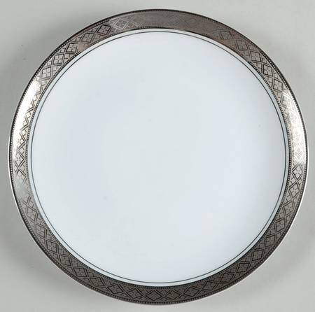 Reflections in Silver Salad Plate