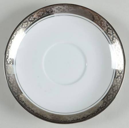 Reflections in Silver Saucer