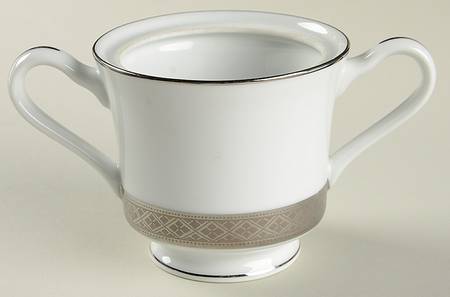 Reflections in Silver Sugar Bowl No Lid