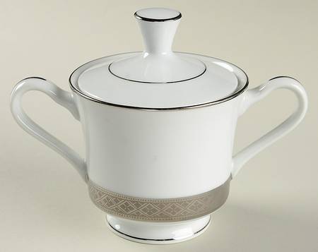 Reflections in Silver Sugar Bowl & Lid