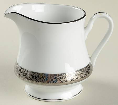 Reflections in Silver Creamer