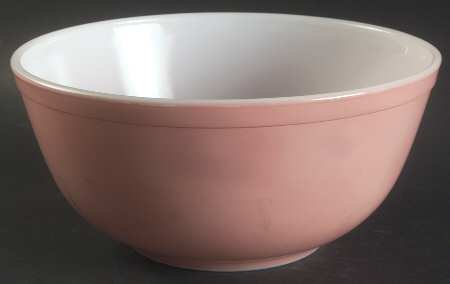 Pink 8" Mixing Bowl by Pyrex