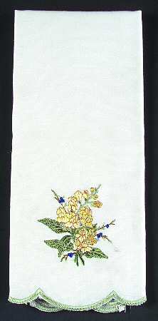 Vintage Garden Tea Towel