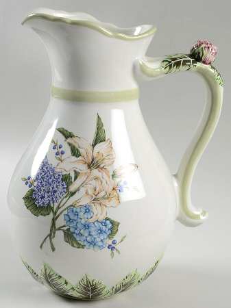 Vintage Garden 110 Oz Pitcher  (For Bowl Set)
