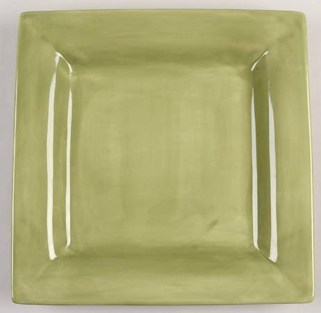 Sausalito Sage Green Square Dinner Plate