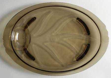 Fireside 14" Oval Platter with Well