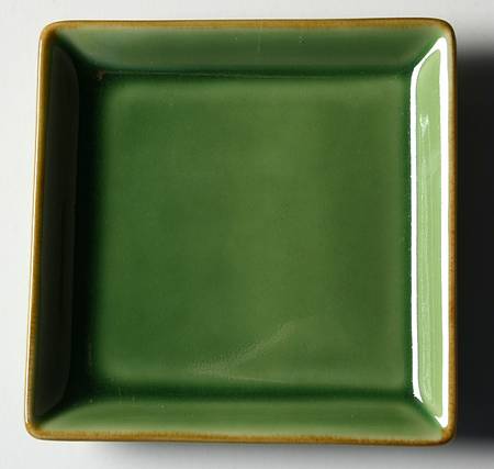 Asian Square Light Green Coaster