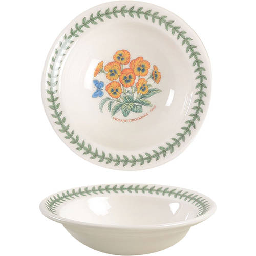 Botanic Garden Flower of the Month Rim Cereal/Oatmeal Bowl by Portmeirion