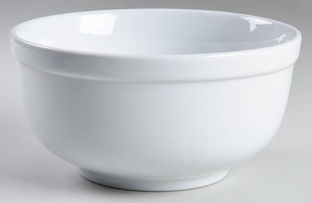 Du Jour White 9" Round Vegetable Bowl