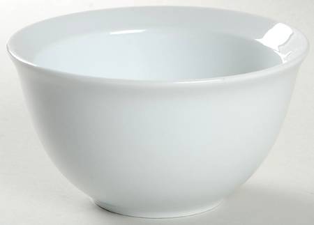 Du Jour White Coupe Cereal Bowl