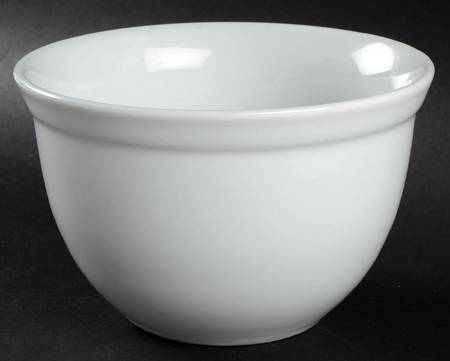 Du Jour White Coupe Cereal Bowl