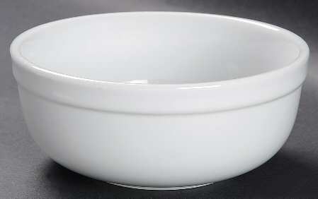 Du Jour White Coupe Cereal Bowl
