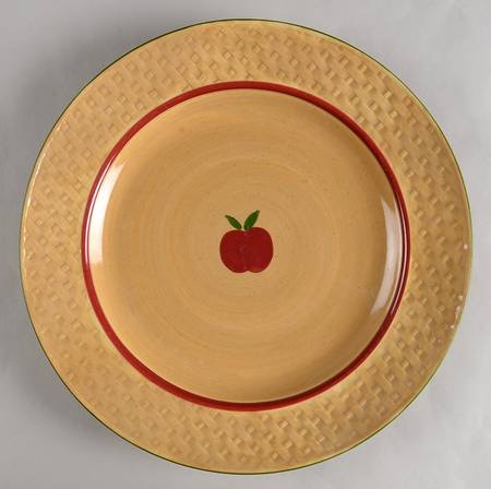 Apple Cobbler Dinner Plate
