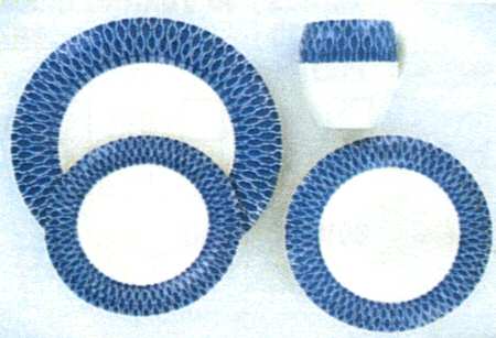 Pinwheel Solid Blue by Pedrini