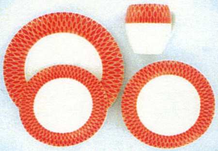 Pinwheel Solid Red by Pedrini