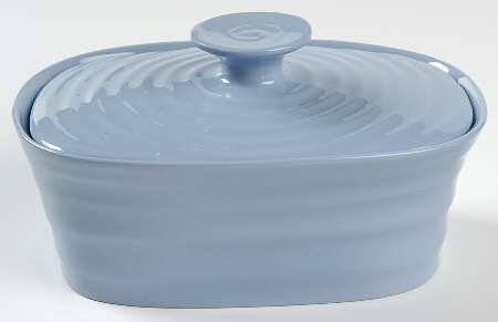 Sophie Conran Forget Me Not Oval Covered Butter