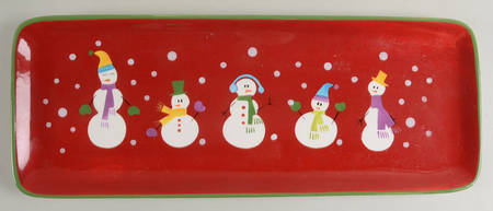 Snowball Rectangular Serving Platter
