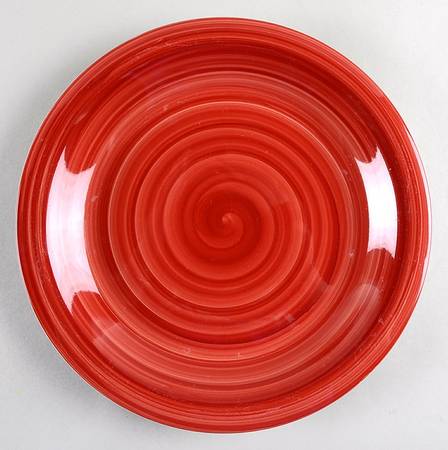 Swirl Cranberry Red by Philippe Richard