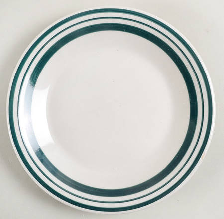Diner Story Dark Green Salad Plate