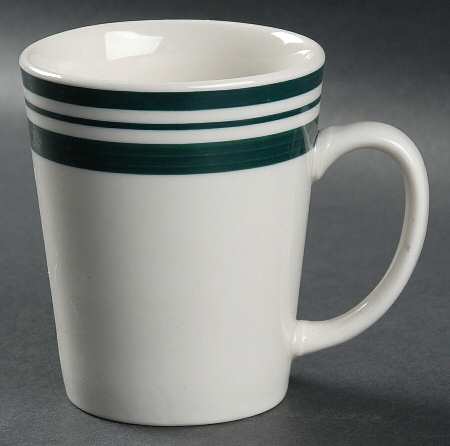 Diner Story Dark Green Mug