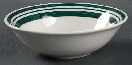 Diner Story Dark Green Soup/Cereal Bowl