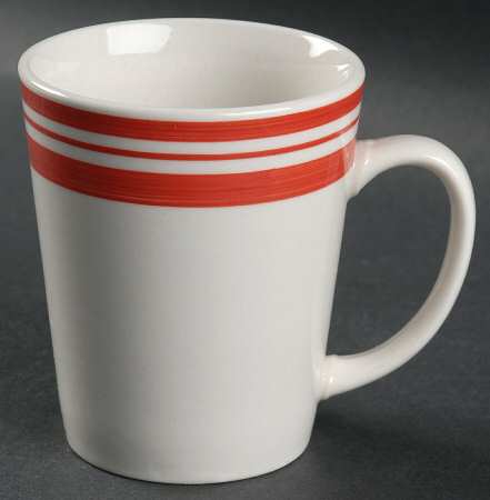 Diner Story Red Mug