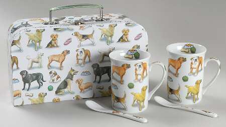 Man's Best Friend Mug & Ceramic Teaspoon Set