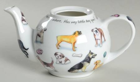 Man's Best Friend Mini Teapot No Lid