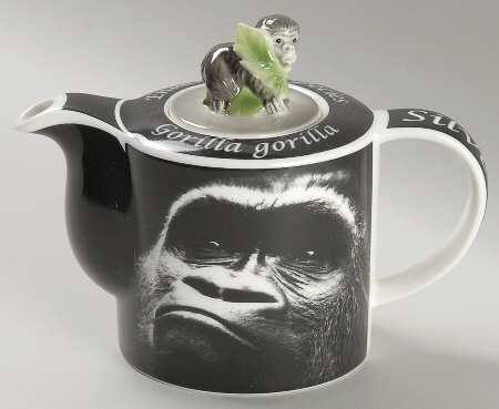 Gorilla Mini Teapot & Lid
