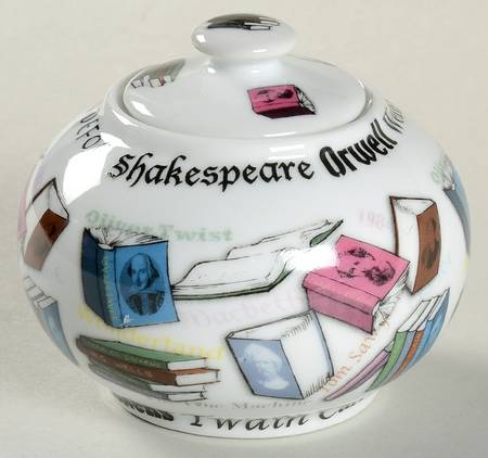 Novel Tea Sugar Bowl & Lid