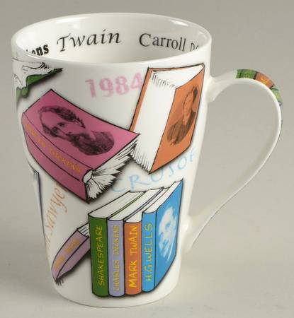 Novel Tea Large Mug by Cardew Design
