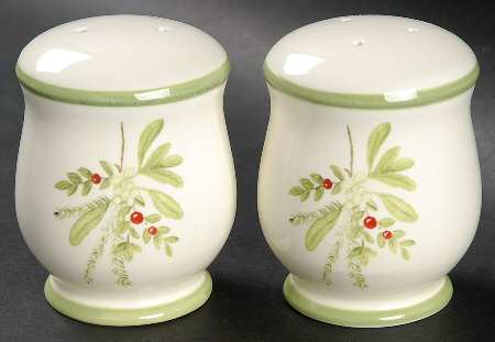 Holly & Ivy Salt & Pepper Set
