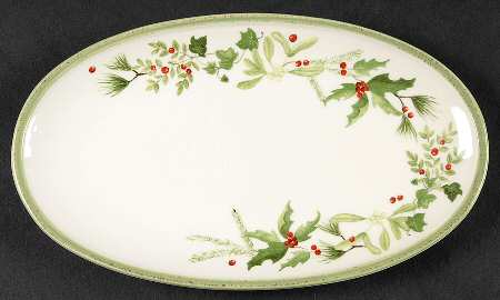 Holly & Ivy Spoon Rest/Holder (Holds 1 Spoon)