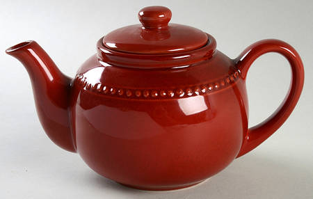 Spice Route Paprika Teapot & Lid