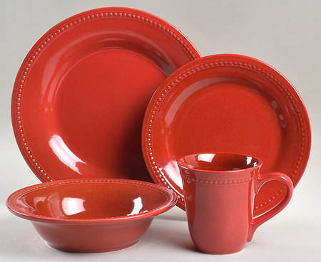 Spice Route Paprika 4 Piece Place Setting