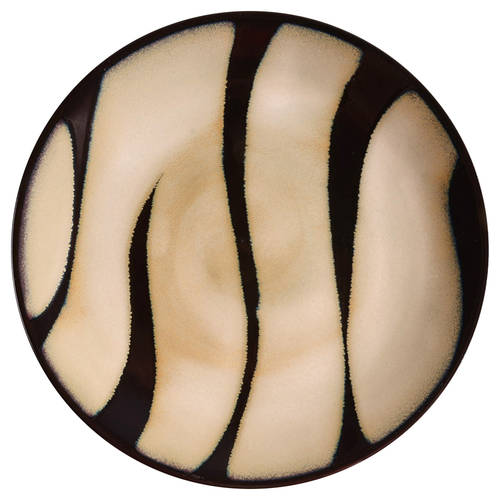 Zebra Salad Plate